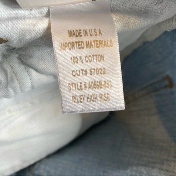 AGOLDE Riley High Rise Straight Crop Jeans - Picture 8 of 8